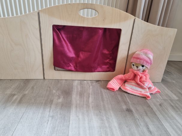 Handpuppe Purzel und Kamishibai